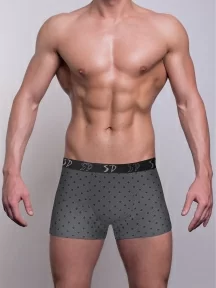 Мужские трусы-боксеры SD (by Salvador Dali), SD1105-3, СЕРЫЕ