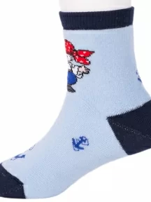 Детские махровые носки LORENZline, Л52, СИНЕ-ГОЛУБЫЕ