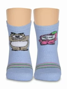 Детские махровые носки LORENZline, Л83, СИРЕНЕВЫЕ