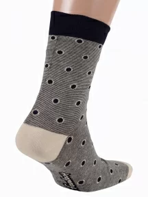 Носки unisex ХОХ FANTASY, XF-56, СЕРО-БЕЖЕВЫЕ