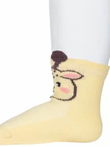 Детские облегченные носки "Борисоглебский трикотаж", 8С80, ЖЕЛТЫЕ