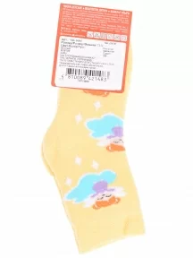 Детские махровые носки Брестские (БЧК), 14С3060, рис. 168, ЖЕЛТЫЕ