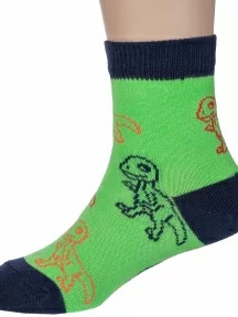 Детские носки "Борисоглебский трикотаж", 8С741, САЛАТОВЫЕ