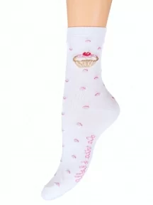 Детские носки ХОХ, D-3R8, БЕЛЫЕ