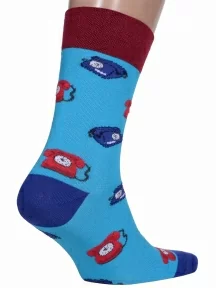 Мужские носки MSCLUB №5564, ВиМ-55Э, БИРЮЗОВЫЕ