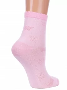 Женские бамбуковые носки LORENZline, Б9, РОЗОВЫЕ