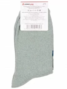 Женские теплые носки Hobby Line, Нжа6536-6, БИРЮЗОВЫЕ