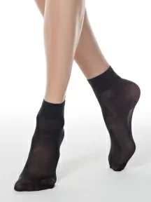 Женские носки Conte, 14С-55СП/Tension soft 40Н, Nero, черные