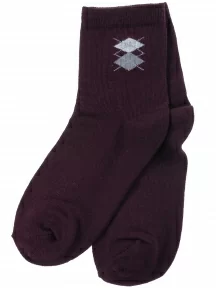 Детские носки Akos, CK41800 013, БОРДОВЫЕ