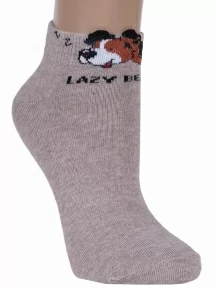 Комплект из 3 пар детских носков Гамма, 3-С1707, БЕЖЕВЫЕ МЕЛАНЖ