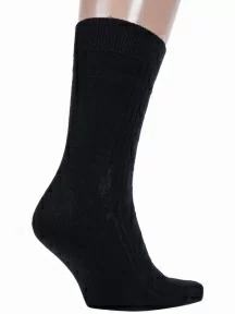 Комплект из 5 пар мужских носков Гамма, 5-С66, ЧЕРНЫЕ