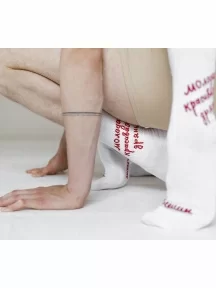 Носки unisex St. Friday Socks, 610-2, "Молодая, красивая дрянь"