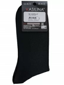 Мужские носки VASILINA, 2С4103, ЧЕРНЫЕ