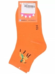 Детские спортивные носки Hobby Line, Ндх4366-03, ОРАНЖЕВЫЕ