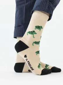 Носки unisex St. Friday Socks "Лягушка инакомыслия" (anton-1076-01)