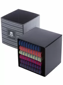 Набор мужских носков из мерсеризованного хлопка, 6 пар (ТМ Sergio di Calze), PG-18SC2-6, микс 2