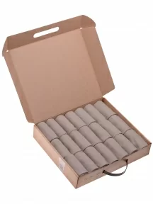 Набор из 21 пары мужских носков "Бизнес" (RuSocks / Орудьевский трикотаж), РуС-21, темно-бежевые