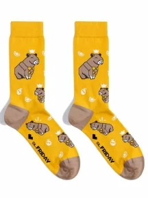 Носки unisex St. Friday Socks, contest22-1298-08/10/02, "Копибарыня Сикрет"