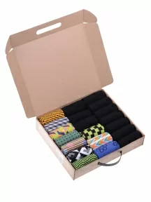 Набор из 20 пар мужских носков MSCLUB №М23, ВИМ20-23, микс