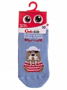 Детские носки Conte kids, 7С-54СП, рис. 471, СВЕТЛО-ГОЛУБЫЕ