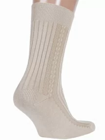 Мужские носки RuSocks (Орудьевский трикотаж), М-340/1, рис. 02, БЕЖЕВЫЕ