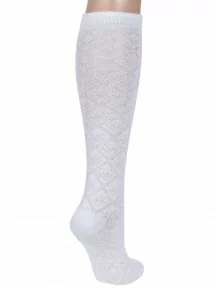 Детские гольфы "НАШЕ" Смоленской чулочной фабрики, 222С14, рис. 1, БЕЛЫЕ №0