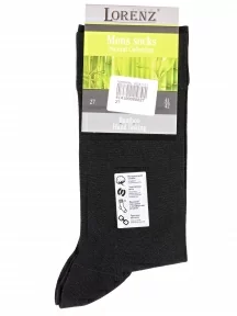 Мужские бамбуковые носки LORENZline, Н16Л, ЧЕРНЫЕ