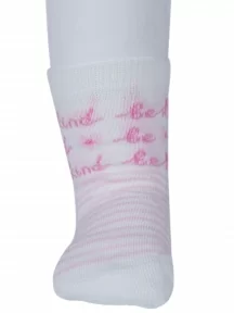 Детские носки RuSocks (Орудьевский трикотаж), Д3-13793, рис. 01, КРЕМОВО-РОЗОВЫЕ
