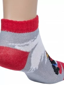 Детские короткие носки "Смешарики" Брестские (БЧК), 19С3094, рис. 543, СВЕТЛО-СЕРЫЕ