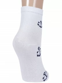 Детские носки "Борисоглебский трикотаж", 8С3000/4, БЕЛЫЕ