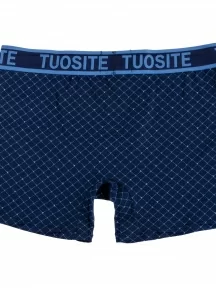 Мужские трусы-боксеры Tuosite, TS7822-2, СИНИЕ