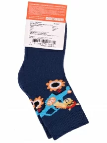 Детские махровые носки Брестские (БЧК), 14С3060, рис. 635, СИНИЕ