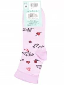 Детские носки LORENZline, П6, СИРЕНЕВЫЕ