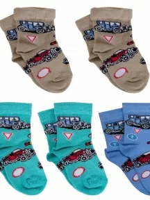 Комплект из 5 пар детских носков LORENZLine, 5-Л64, микс 4