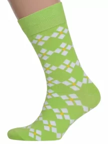 Мужские носки MSCLUB №М38, nm-412, САЛАТОВЫЕ