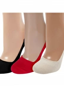 Комплект из 3 пар женских подследников ХОХ, 3-SG-1301, микс 9