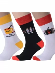 Комплект из 3 пар мужских носков MSCLUB №М18, msk3-М18, микс 14