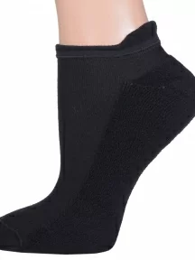 Женские носки с махровым следом LORENZline, С7М, ЧЕРНЫЕ