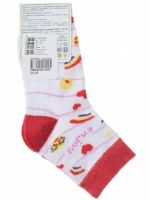 Детские носки "Борисоглебский трикотаж", 8С230, БЕЛЫЕ
