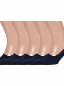 Комплект из 5 пар мужских подследников RuSocks (Орудьевский трикотаж) ТЕМНО-СИНИЕ (5-М-1220)