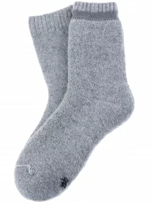 Детские махровые носки Hobby Line, 7619, СВЕТЛО-СЕРЫЕ