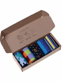 Набор из 5 пар мужских носков MSCLUB №М03, ВИ5-НМ3, микс 2