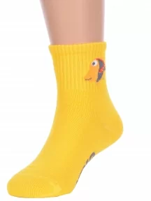 Детские спортивные носки Hobby Line, Ндх3594, ЖЕЛТЫЕ