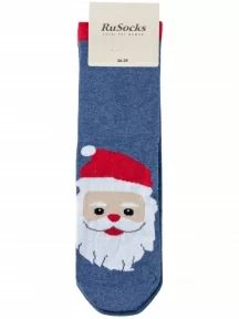 Женские носки RuSocks (Орудьевский трикотаж), Ж3-13849, рис. 03, ДЖИНСОВЫЕ