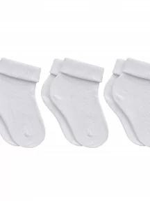 Комплект из 3 пар детских носков RuSocks (Орудьевский трикотаж), 3-Д3-13783, БЕЛЫЕ (М)