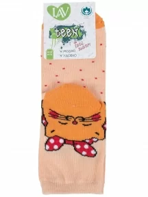 Детские носки "Борисоглебский трикотаж", 8С946, ПЕРСИКОВЫЕ