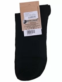 Мужские носки Альтаир, С45, ЧЕРНЫЕ с шоколадным