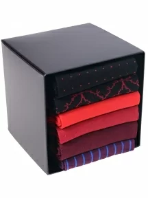 Набор мужских носков из мерсеризованного хлопка, 6 пар (ТМ Sergio di Calze), PG-80MSC-6, микс 5