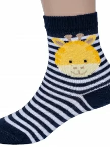 Детские носки RuSocks (Орудьевский трикотаж), Д3-13788, рис. 02, ТЕМНО-СИНИЕ