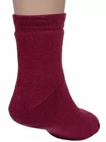 Детские махровые носки LORENZline, Л51, БОРДОВЫЕ